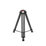 Proaim 100mm Telescopic Tripod Stand w/Shoes for DSLR Video Camera, Slider, Jib/Crane & Fluid Head. Aluminum Made, Reliable & Stable. for Travel, Photography, Videography & Filmmaking (CST-100-02)