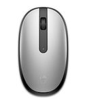 HP 240 Bluetooth Mouse-Silver, Bluetooth 5.1 Wireless, Swift Pair, 1600 DPI accurate tracking, 3 Buttons, Slim Portable, 2-year battery, for Wins PC, laptop, Notebook, Mac and Chromebook (43N04AA#ABA)