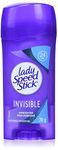 Lady Speed Stick Antiperspirant Deodorant, Invisible, Unscented, 70g