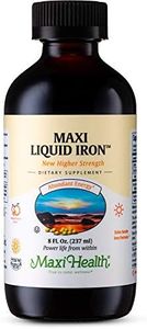 Maxi Health Liquid Iron, Natural Fruit Punch, 8 Fl Oz