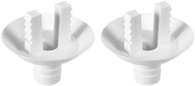 uxcell Air Conditioner Drain Hose Connector Elbow Fitting for Mini-Split Units and Window AC Unit 28mm 2Pcs