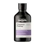 L'Oréal Professionnel Neutralising Shampoo against Yellow-tones, For Blonde to Platinum Blonde Hair, Serie Expert Chroma Crème, 300ml