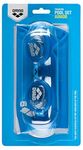 Arena Boys' Children's Swimming Goggles and Swimming Cap Set Blue Clear Blue White One Size