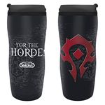 ABYstyle World of Warcraft Horde Travel Mug Holds 355 ml Video Game Action Home Ofice Drinkware Merch Gift