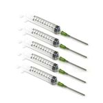 Syringes & 14G Blunt Needle (5 Pack) for DIY Mixing (10ml Syringe)