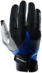 HEAD Leather Racquetball Glove - Sensation Lightweight Breathable Glove for Right & Left Hand - Royal/Black, Left - Large