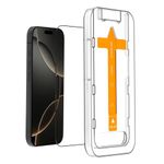 DailyObjects ZeroBubble QwikInstall Screen Protector with Applicator Tray | Compatible with iPhone 14