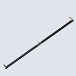 45" Straight Lat Pull Down Bar with Revolving Three Hook for Dual Pulley Cable Machines, Functional Trainer Multi-Purpose Attachment Max Load 800 lbs