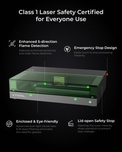 xTool S1 20W Laser Engraving Machine – High Precision Cutter