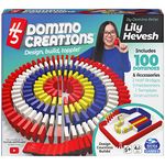 H5 Domino Creations 100-Piece Set by Lily Hevesh, for Families and Kids Ages 5 and up