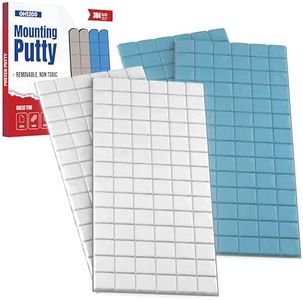 GH1200 Sticky Tack Putty for Walls - 384 PCs Reuseable Mounting Putty - Removable Poster Putty with Strong Adhesive to Hang Pictures & Posters (Sticky Mounting Putty 384 PCs)