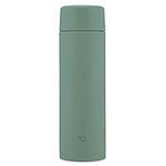 Zojirushi SM-ZB48-GM Water Bottle, Screw, Stainless Steel Mug, Seamless, Direct Drinking, 16.2 fl oz (480 ml), Matte Green