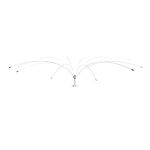 Bird B Gone MMBS600SPN Spinning Spider Bird Deterrent, 6-Feet