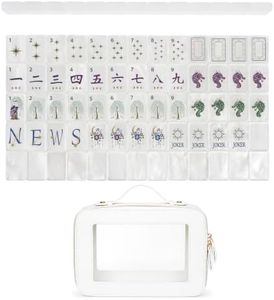 Sweet Jojo Designs Celestial Pearl Mahjong Tile Set Cute Navy Gold (160pc)