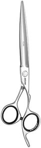 JAGUAR HERA 7.0 Inch Hairdressing Scissors in Crane Design with Forged Finger Hook and Rounded Dagger Blade Polished Made in Germany