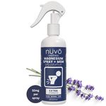 Magnesium Oil Spray with MSM - Easy to Use Trigger Sprayer - Extra Strength at 32mg per Spray - Lightly Scented with Lavender - Product of Canada 237 ml