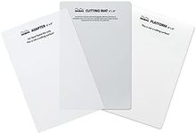 Bira Accessory - Cutting mat (6" x 13") , Die Cutting & Embossing Machine, STARTER KIT (Replacement Plates (3 Piece))