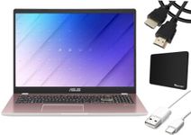 ASUS L510 Laptop, 15.6" FHD Display, Intel Celeron N4020, 4GB RAM, 128GB eMMC Storage, Backlit Keyboard, 1-Year Microsoft 365, Win11 HS, Pink + Accessories