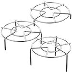 Set of 3, Stainless Steel Trivet Rack Stand, SourceTon 3 Sizes Heavy Duty Pressure Cooker Steam Rack, Steaming Rack, Pot Pan Cooking Stand- 1.2 Inch, 2 Inch, 2.6 Inch