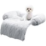 ANWA Dog Sofa Bed Mat Cover Soft Plush, Couch Cover for Dogs Dog Mat for Furniture Protector Pet Sofa Mat for Dogs, Dog Furniture Bed Sofa Cushion Washable Dogs Bed Mats 30'' x 30'' x 6''