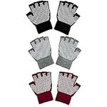 FYOURH Yoga Gloves with Grips for W