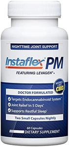 Instaflex PM Nighttime Joint Support with Levagen, Tamaflex, GABA, Ashwagandha, Passionflower Extract - 60 Capules