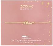 Lucky Feather Zodiac Bracelet - 14K