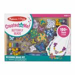 Melissa & Doug Butterfly Friends Wooden Bead Set With 150+ Beads for Jewelry-Making