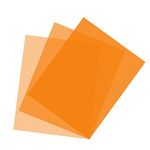 Orange Color Gel Sheet 40x50cm, Full CTO, 1/2 CTO, 1/4 CTO Photography Lighting Colored Filter for Photo Studio Flashlight Led Light