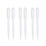 Yesallwas 5ml pipette dropper 30pcs plastic pipettes for art,oils, Lab disposable pipets (5ml 30Pcs)