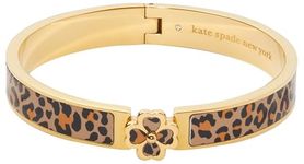 Kate Spade New York Heritage Spade Leopard Hinged Bangle Multi 2 One Size