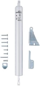 Wright Products - Standard Duty Pneumatic Screen and Storm Door Closer, Aluminum Grey