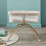 Babymore Air Motion Gliding Crib (Beige)