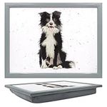 Lesser & Pavey Cushioned Lap Tray | Lovely Lap Trays With Padded Cushion, Perfect For Eating On The Sofa | Lap Trays For Eating Homes - Collie