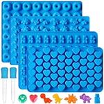 CLUEWR Silicone Gummy Molds with 2 
