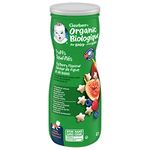 GERBER Organic Puffs, Fig Berry, Baby Snacks 42 g, 6 Count