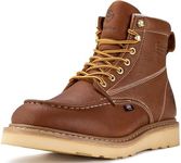 SUREWAY 6” Wedge Moc Toe Work Boots