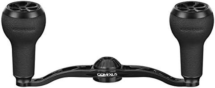 GOMEXUS Fishing Reel Handle Compatible for Abu Garcia Pro Max Shimano Tranx 300 400 Calcutta B Daiwa Tatula SV TW Quantum Accurist S3 PT Replacement Aluminum Power Handle 100mm