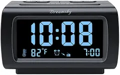 DreamSky Alarm Clock Radios for Bed