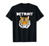 Distressed Tiger Mascot Tshirt Cool