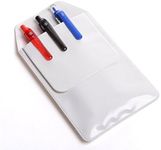 Ericotry 4PCS White Pocket Protecto