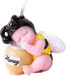 Bee Baby Honey Birthday Candle Cake Topper Candle for Baby Shower Favors Party Decoration