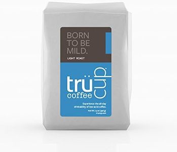 trücup Low Acid Coffee- Born to Be Mild Light Roast- Whole Bean, 2 lb- Smooth, Sweet Coffee - Can Be Gentle on the Stomach