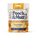 Pooch & Mutt - Peanut Butter Dog Dental Sticks (Regular Sticks), Dog Dental Chew, for Teeth and Gums Cleaning, 1 pack of 7 sticks (packaging may vary)