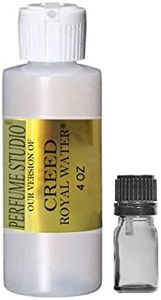 Perfume Studio Premium Oil IMPRESSION Compatible with Royal-Water, 100% Pure No Alcohol With a 5ml Empty Glass Euro Dropper (ROYAL WATER VERSION, 4 OZ)