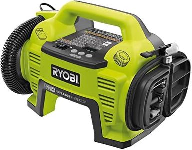 Ryobi R18I-0 18V ONE+ Cordless Inflator (Battery & Charger Excluded)