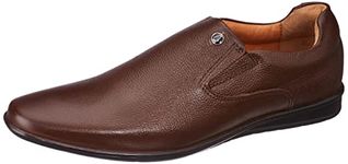 Hush Puppies Mens Corso Loafer Brown Uniform Dress Shoe - 8 UK (8344634)