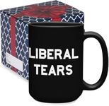 Liberal Tears Mug - Funny Coffee Mug for Men | Republican Mug - Gifts for Conservatives | Leftist Tears Trump Cup - Novelty Mug, Funny Political Coffee Mugs, Republican Gifts (15 OZ)