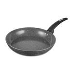 Tower Cerastone T81242 Forged Frying Pan with Non-Stick Coating and Soft Touch Handles, 28cm, Graphite