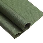 Versatile 420D Oxford Cloth Fabric with PU Coating: Lightweight, Waterproof, and Durable Material for Bags, Outdoor Gear, Tents, and Home Projects, 59 Inches Wide(Olive Green,Pre-Cut 36"x59")